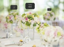 Wooden Stand Cards for Plants or Names on Tables - Pack of