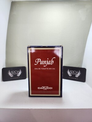 Rare  PUNJAB Parfums Capucci Eau de Toilette Men's Splash 2 Oz 60ML