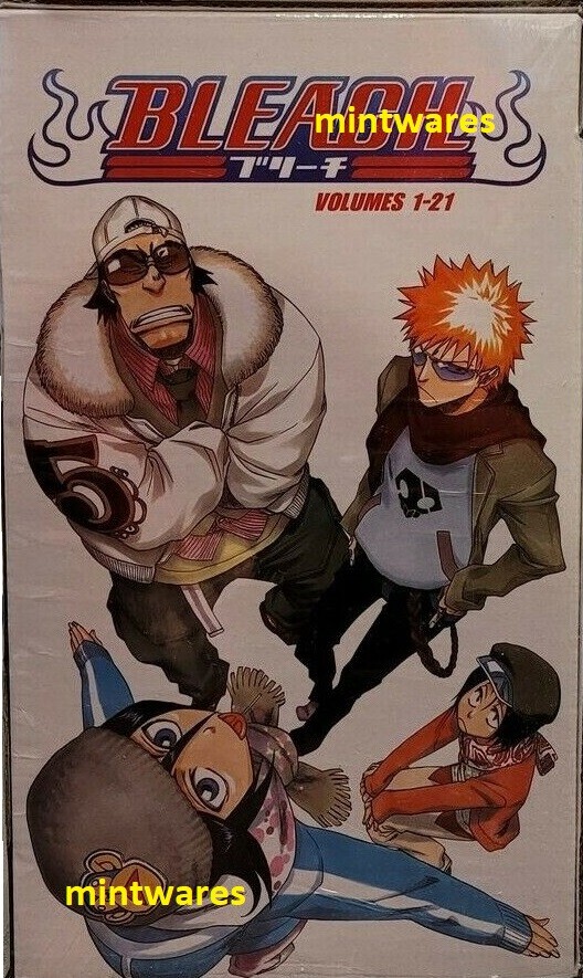 Bleach Manga Box Set 1 Volumes 121 English Tite Kubo + Poster