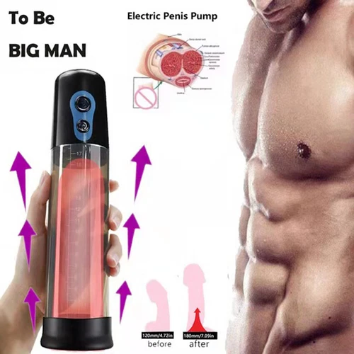 Vacuum Penis Pump for Male ED Enhancement Erectile Enlargement Penis Enlarger - Picture 4 of 11