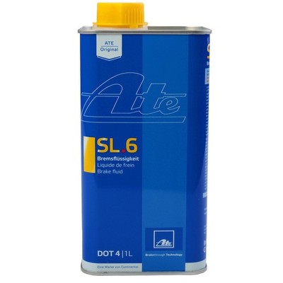 ATE Bremsfl�ssigkeit DOT 4 SL.6 1?L Hochtemperatur ABS ESP Sicherheit