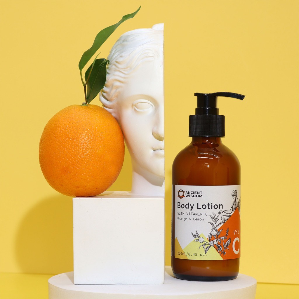 Body Lotion Orange & Lemon Vitamin C Goddess Aromatherapy 250ml - Ancient Wisdom