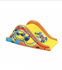 Wow Sports - Sports Slide N Smile - Inflatable Floating Giant Water Slide 
