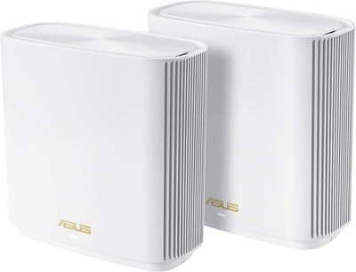 動作確認済 ASUS 無線ルーターZenwifi xt8 ASUS ZenWiFi XT8 Tri-Band Mesh Wi-Fi 6 System - White (Set of 2