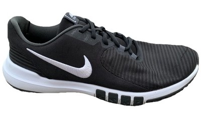Size 10.5 - Nike Flex Control 4 Black Smoke Grey CD0197-002 Running Shoes