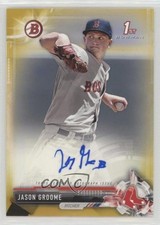 2017 Bowman Retail Prospect Gold 14/50 Jay Groome (Jason on Card) Auto 8k4