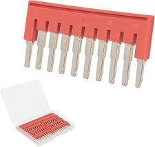 10Pcs FBS 10 5 Side Plug DIN Rail Terminal Block, External Bridge Connector