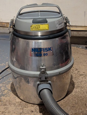 #ad Nilfisk GM 80 Vacuum Cleaner GMPJ115 with HEPA Filter Used $220.00