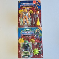 Masters of the Universe Origins Battle Armor He-Man Snake Face MOTU mattel