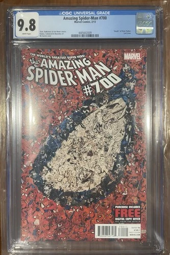 Amazing Spider-man 700 CGC 9.8 Death of Peter Parker