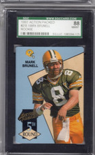 1993 MARK BRUNELL #218 Action Packed ROOKIE SGC 88 8
