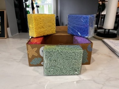 Giant Monkey Foam Blocks - Squishy Sensory Toy Kids, Toddlers Open box read