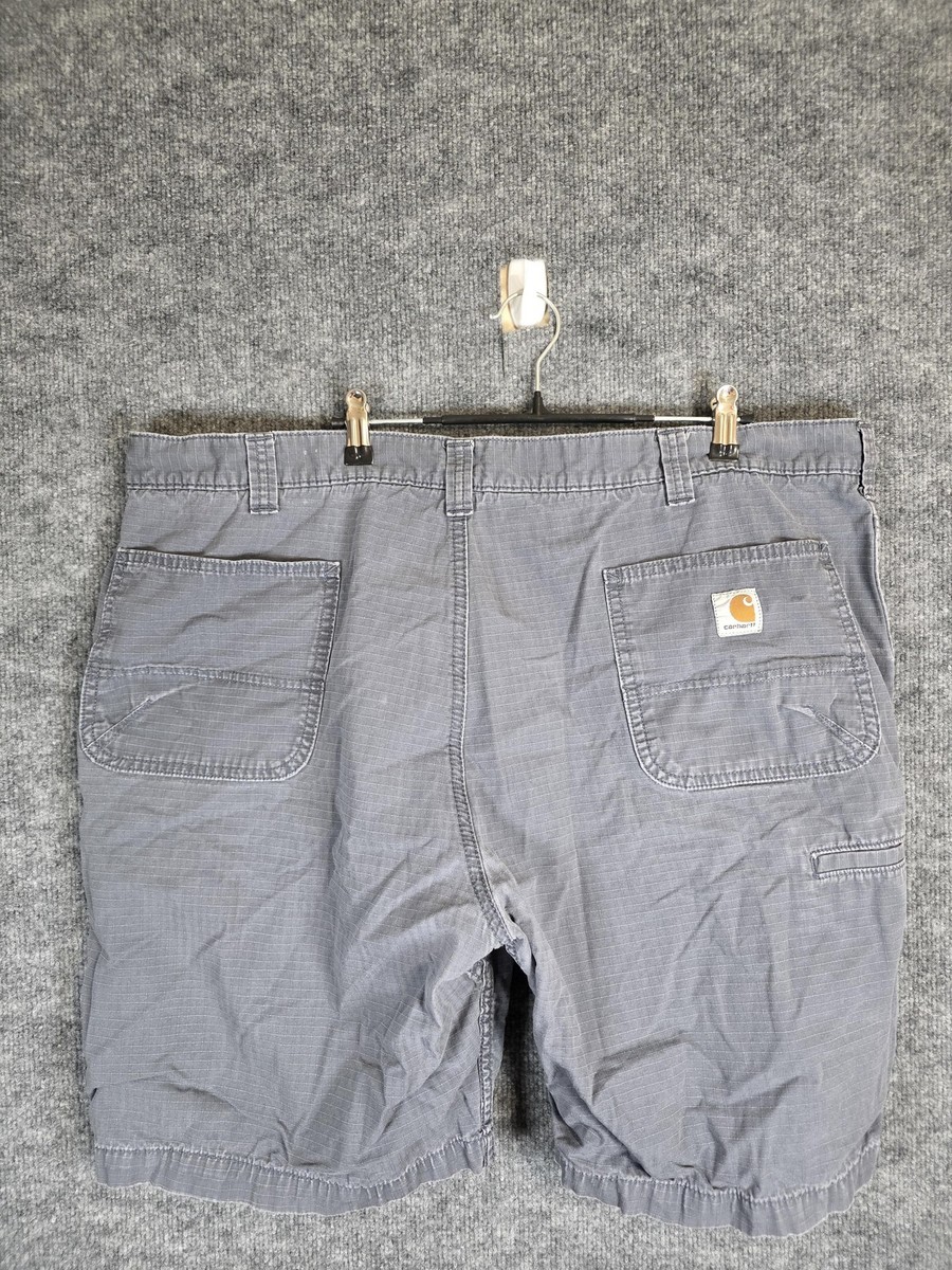 Carhartt Shorts Mens 44 Gray Relaxed Fit Ripstop Force Outdoor