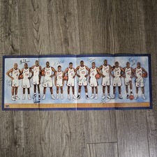 1996 USA Basketball Dream Team Mens Players Guide with Autographs No COA