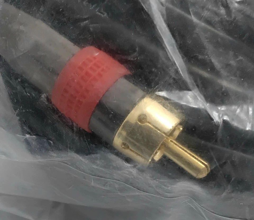  RCA Single Audio Cable 100ft For Subwoofer Or Home Audio And Video New & Sealed - Image 2 of 4