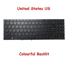 Backlit US Keyboard Limited Edition For MSI Katana GF66 GF76 / Pulse GL66 GL76