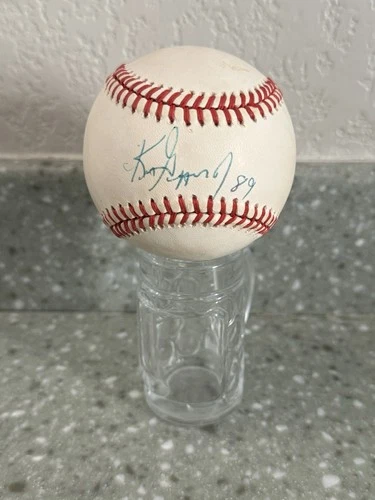Ken Griffey Jr. Rookie Era Inscribed 89 Signed Official American League Baseball