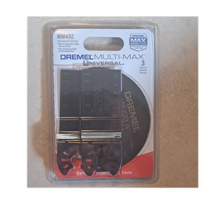 Dremel MM492 Multi-Tool Blade Kit 3 Pieces for Oscillating Tool Cutting