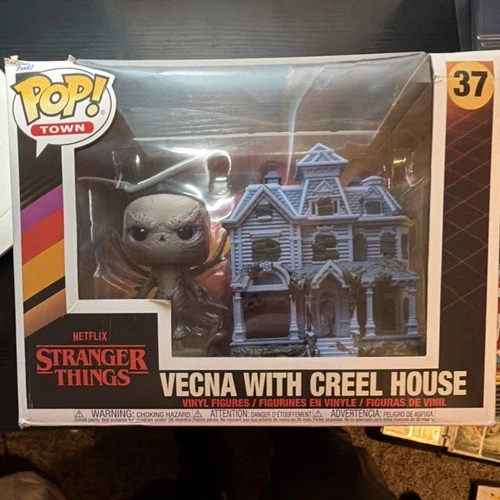 Funko Pop! Town Stranger Things Vecna with Creel House #37 Vinyl Figure Set