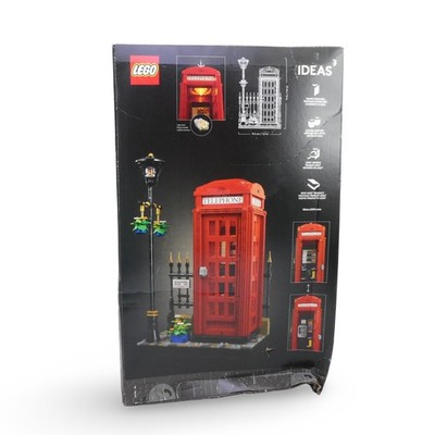 LEGO Ideas: Red London Telephone Box (21347) RETIRED New Sealed READ DESCRIPTION