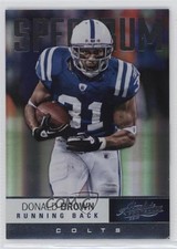 2012 Panini Absolute Spectrum Silver 8/50 Donald Brown #21 0nr3