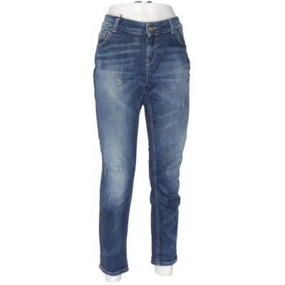 Hallhuber, Jeans, Größe: 40, Blau, Baumwolle/Elasthan, Einfarbig, Denim #bnK