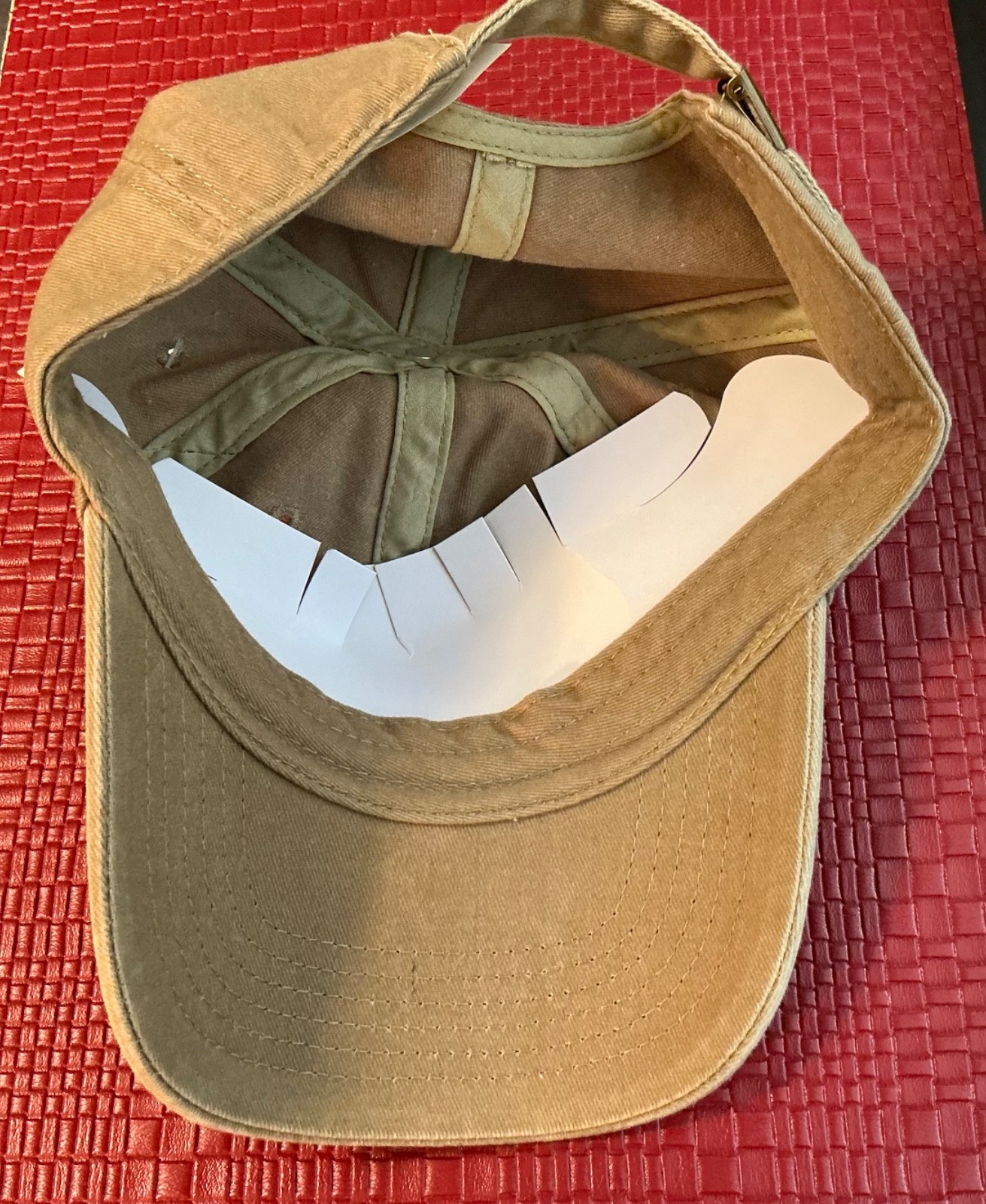 Vuori Ball Hat Camel Unisex Adult Adjustable Embroidered Logo Cotton New image 5
