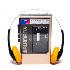 Sony Walkman WM-F8 Stranger Things w/ Headphones Serviced New Belt EX