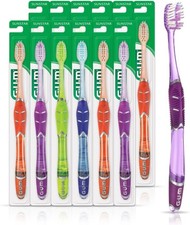 GUM Technique Deep Clean Toothbrush - Compact Soft - 1 Count Pack of 12 