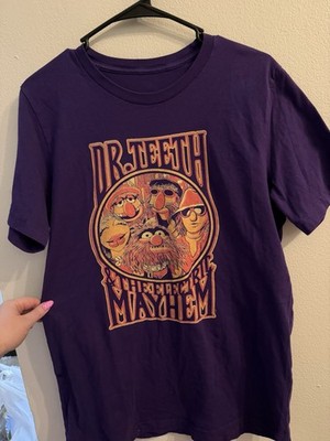 Dr. Teeth and the Electric Mayhem Purple women s Cotton Jersey Graphic T-Shirt