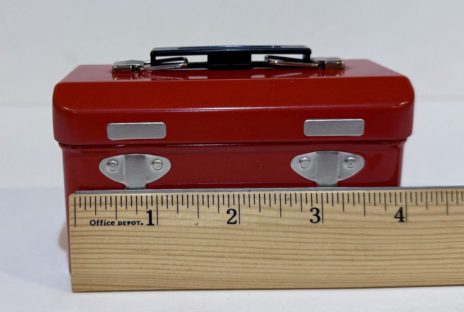 Craftsman Mini Tool Box Metal Tin Gift Card Holder