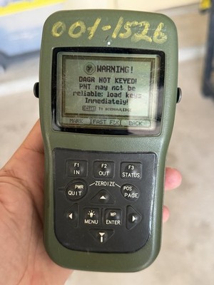 ROCKWELL COLLINS DAGR GPS AN/PSN-13A NAVIGATION SET, SATELLITE SIGNALS Tested