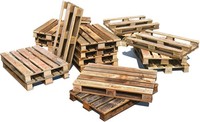 Mini Art 49016 1:48 Holzpaletten Set (20) - Originalgetreue Nachbildung, Modellb