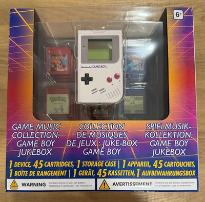 Pokemon Center Game Boy Jukebox Game Music Collection 45 Cartridges Red Blue NEW