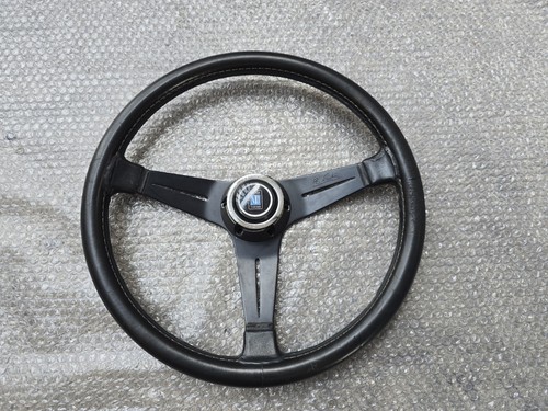 VINTAGE NARDI STEERING WHEEL GREAT GENUINE PART BMW E30 E28 190E og 1980 380mm - Picture 1 of 20