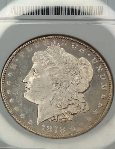 ANACS - MS62 Key Date 1878-CC Morgan Dollar