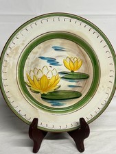 Stangl 10? Round Waterlily Plate Platter Water Lily