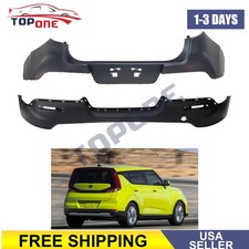 Rear Upper Lower Bumper Cover Fascia Ki1114115 Ki1115127 For Kia Soul 2020-2022 Rear Upper Lower Bumper Cover Fascia Ki1114115 Ki1115127 For Kia Soul 2020-2022