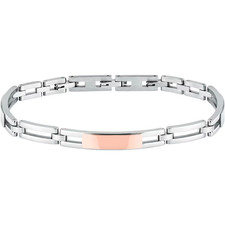 Bracciale uomo/ragazzo gioielli Morellato MOTOWN SALS117 acciaio piastrine