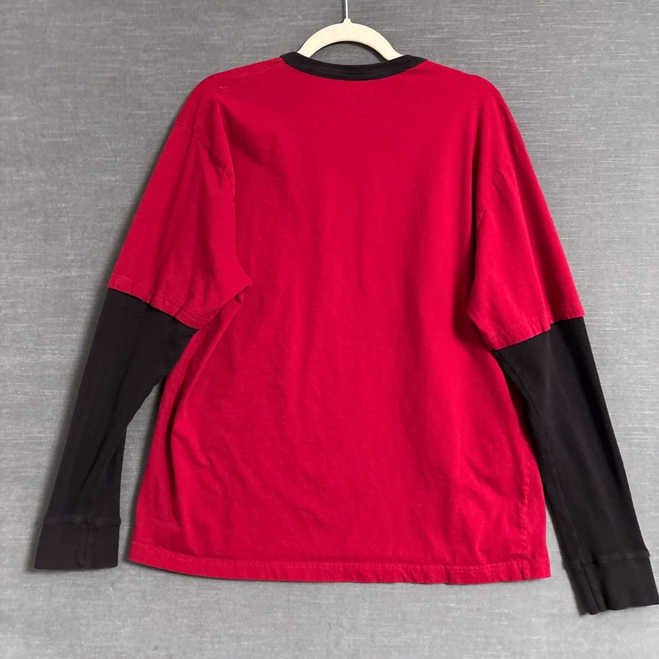 Lazy One XL Red Moose Moosletoe Holiday Christmas Family Pajamas PJs Sleep Funny - Image 3 of 4