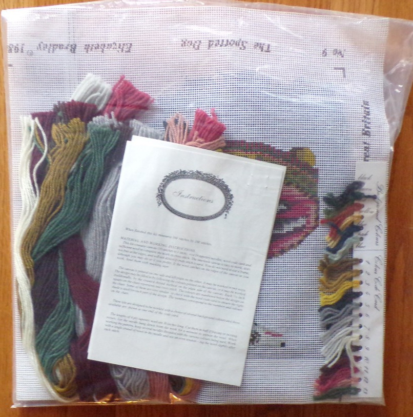 Elizabeth Bradley The Spotted Dog Needlepoint Kit Victorian Animal Collection