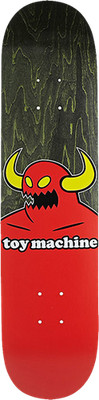 TOY MACHINE MONSTER LG SKATEBOARD DECK-8.12 ast.veneers