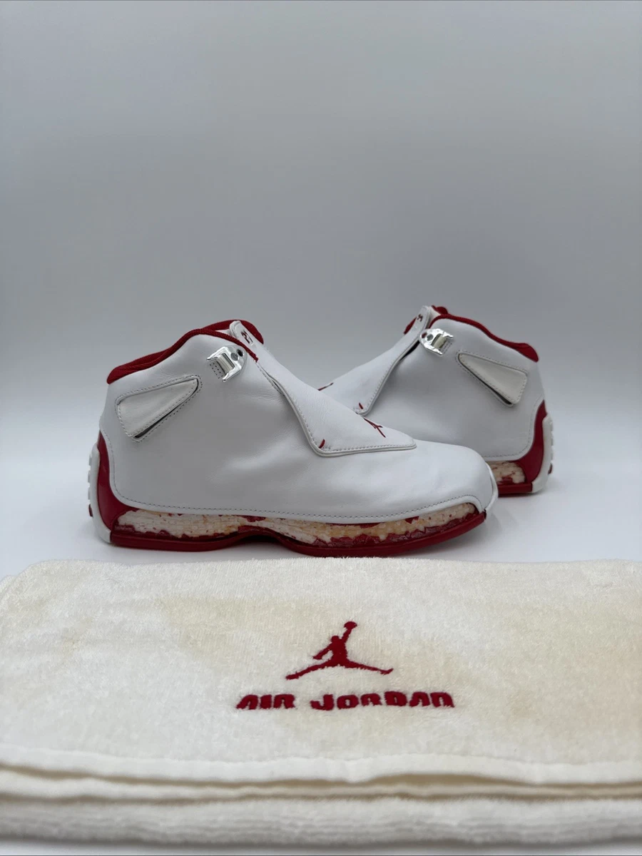 シューズ(男性用) Nike Air Jordan 18 Retro OG Sport  Las mejores ofertas en Jordan 18 OG White Varsity Red | eBay