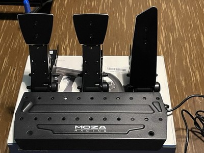 Moza SRP Pedals with Clutch Sim Racing Pedals