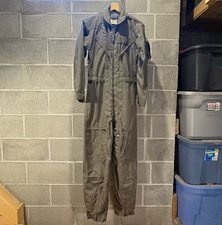 Greenbrier Industries CWU-27/P Men s Flight Suit Coveralls Green Aramid size 34