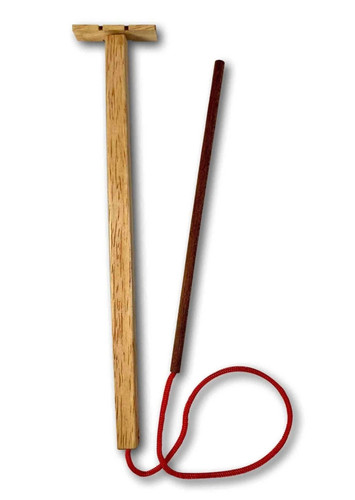 Hooey Stick - Gee Haw Whimmy Diddle - Truth Stick with String | Amish - Picture 4 of 5