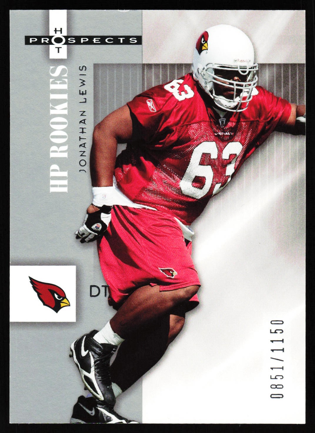 2006 Fleer Hot Prospects #153 Jonathan Lewis #/1150