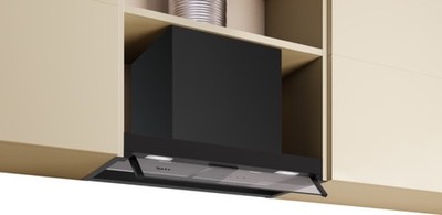 Neff D65XCC2S0, Designhaube 60 cm,  Abluft oder Umluft, Mattschwarz, EEK: B