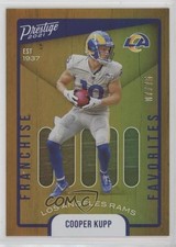2021 Panini Prestige Franchise Favorites Xtra Points Orange 7/75 Cooper Kupp 9o3