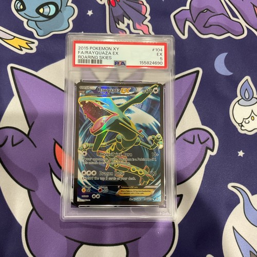 Rayquaza-EX graded PSA 5 for sale on eBay
